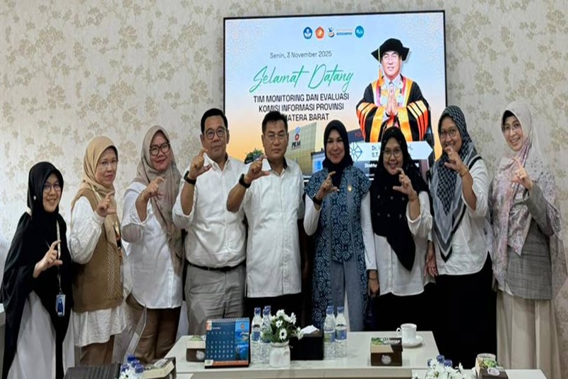 Politeknik Negeri Padang Menerima Kunjungan Komisi Informasi Provinsi Sumatera Barat Untuk Verifikasi Faktual Pelayanan Informasi Publik Di Lingkungan Politeknik Negeri Padang