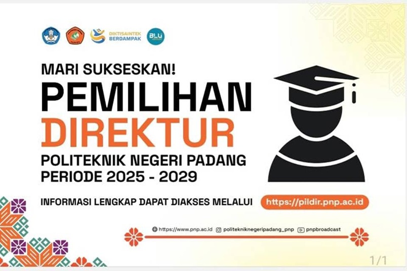 Tahap-Tahap Pemilihan Calon Direktur Politeknik Negeri Padang Periode 2025